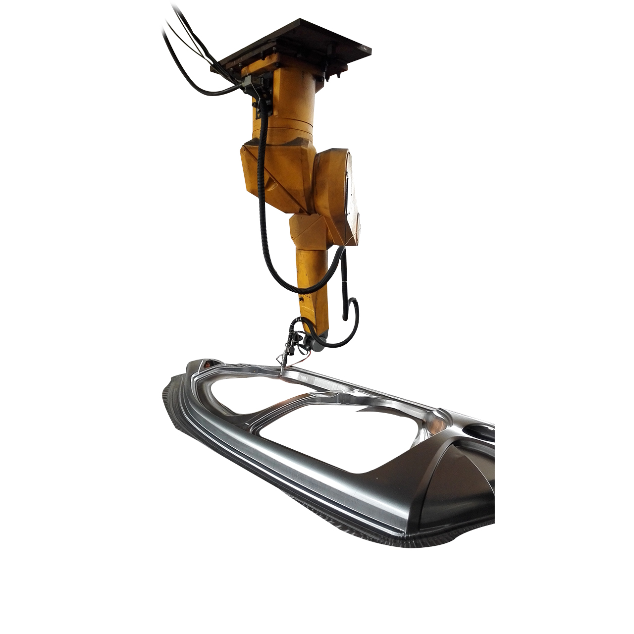 Three dimensional cutting of stobil robot