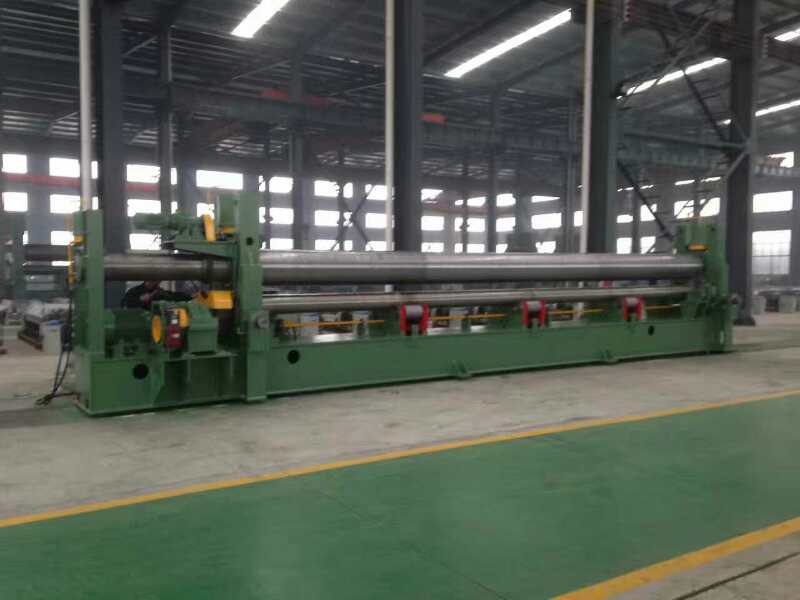 Tank car rolling machine